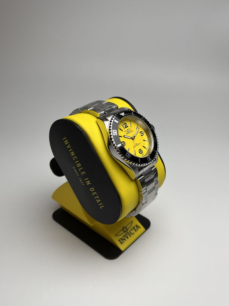 Invicta 49345, сріблястий чоловічий годинник, інвікта годинник