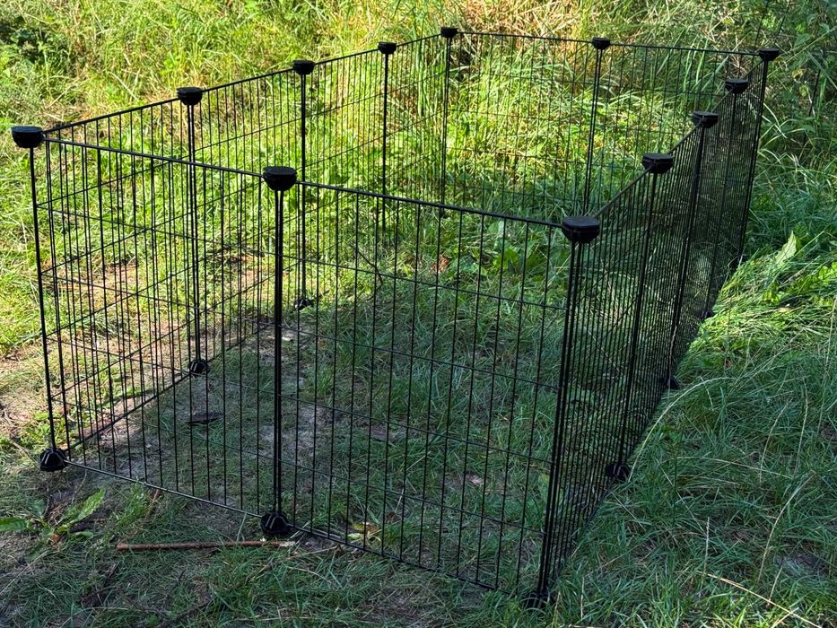 Stalowa Zagroda MODUŁOWA Do Mieszkania Dla Chihuahua - Antypoślizgowa