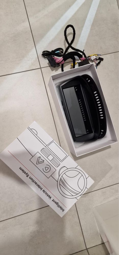 Stacja multimedialna Duzy Ekran CIC bmw e91 e92 e90 android carplay