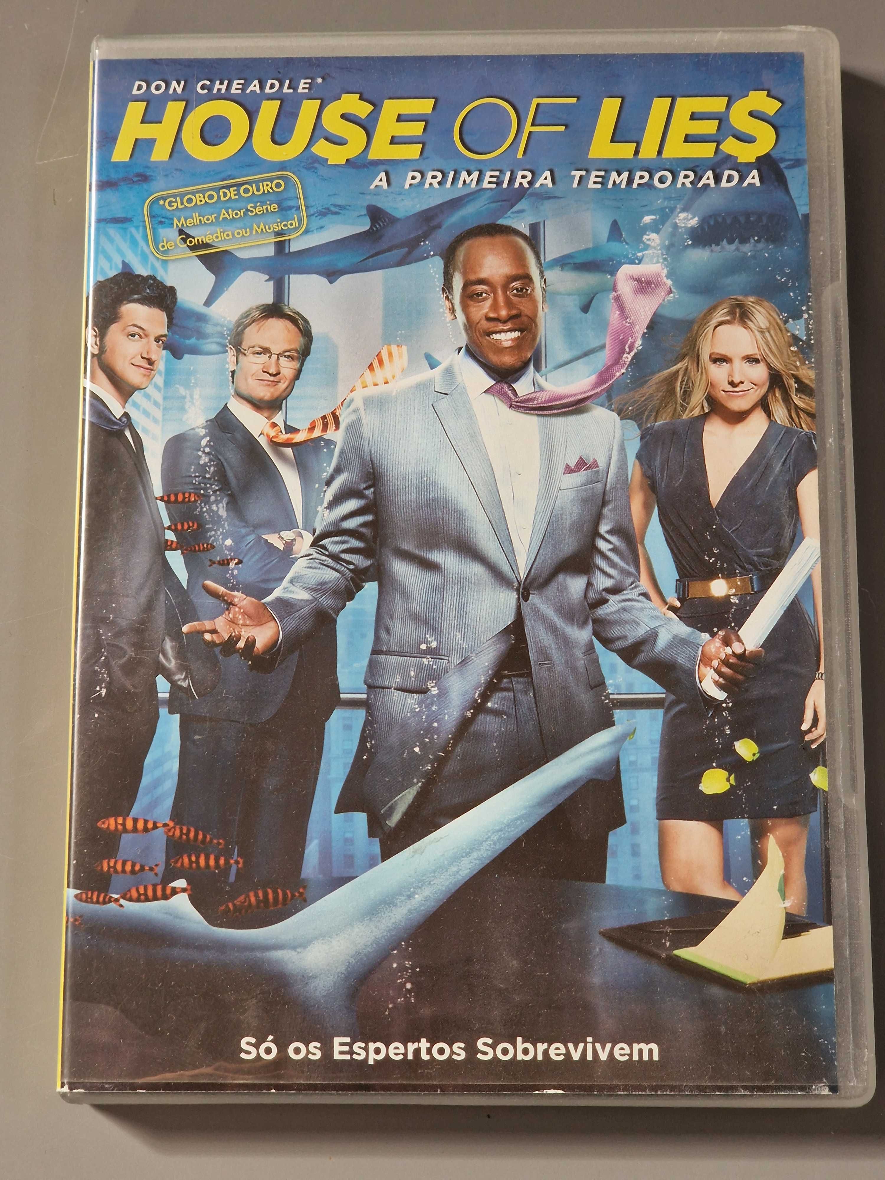 Séries DVD ( White Collar, House of lies, Luzes de Sexta à noite)