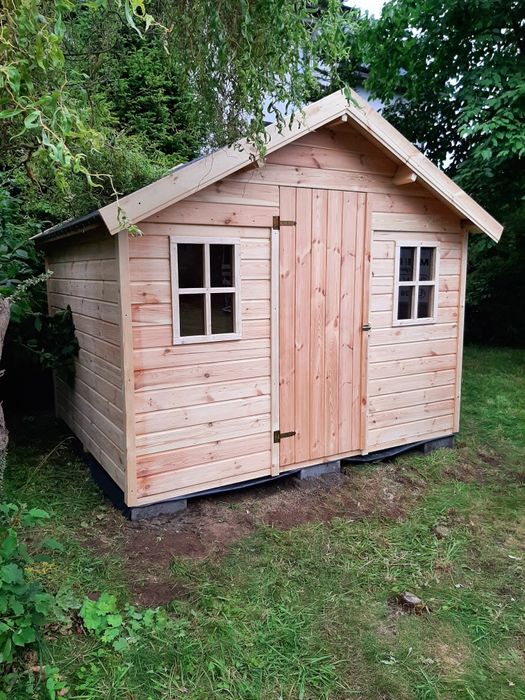 Domek drewniany 3x2.5 z podłogą