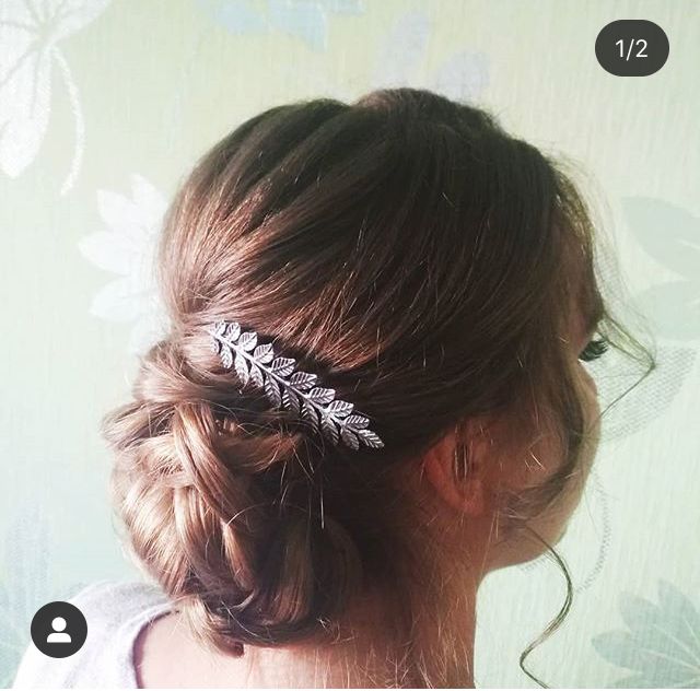 Заколка, гребень веточка