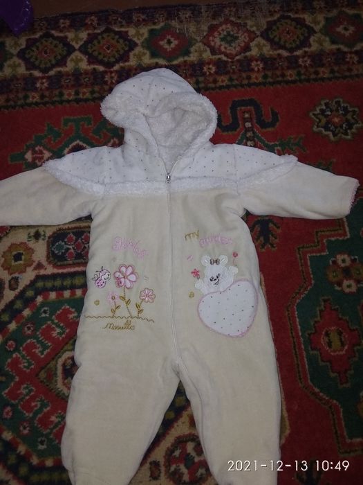 Махровый человечек для девочки