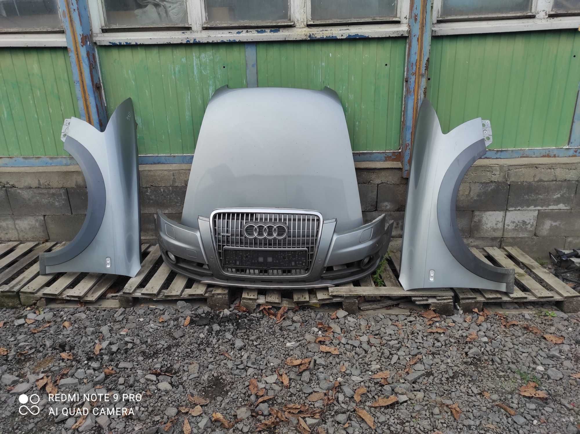 Audi A6 C6 allroad LY7G maska zderzak Xenon błotnik wzmocnienie lampa