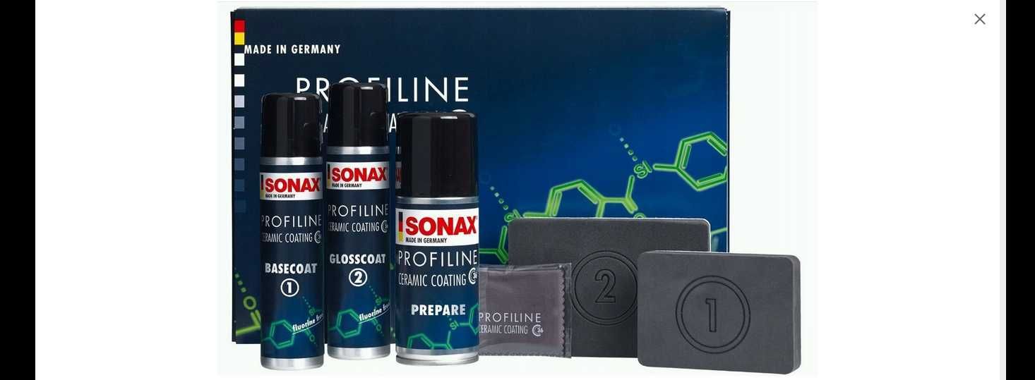 SONAX CERAMIC Coating CC36 ceramiczna ochrona lakieru ceramika GRATIS!