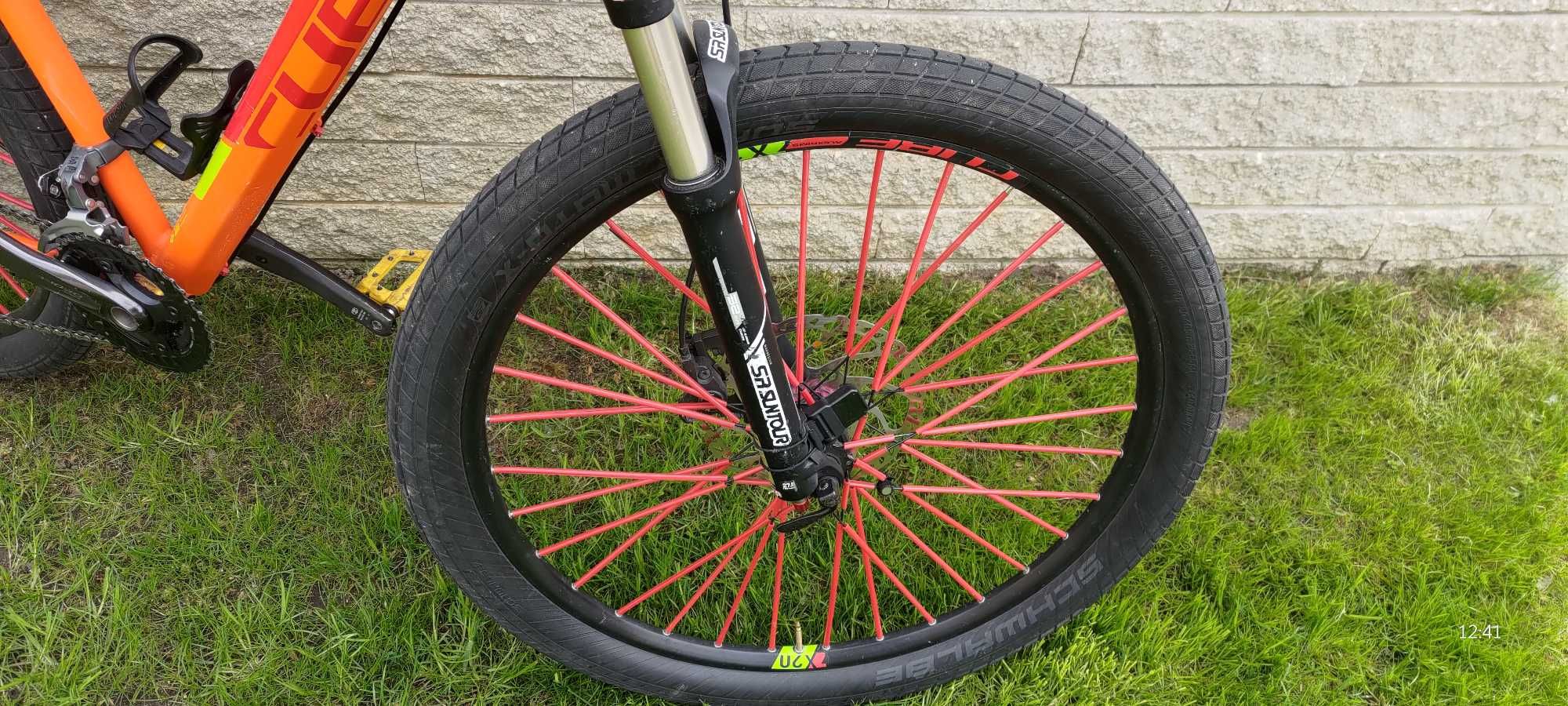 Rower Cube Analog HPA 27,5 Pomarańczowy M 16"