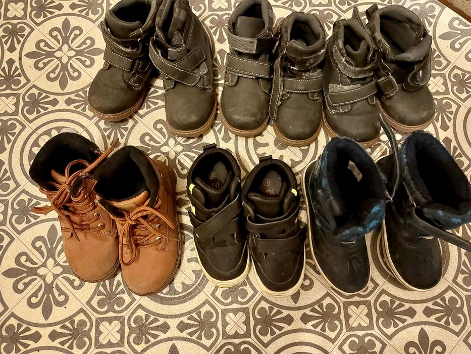 Buty zimowe rozmiar 27 i 28 CENA ZA CAŁOŚĆ