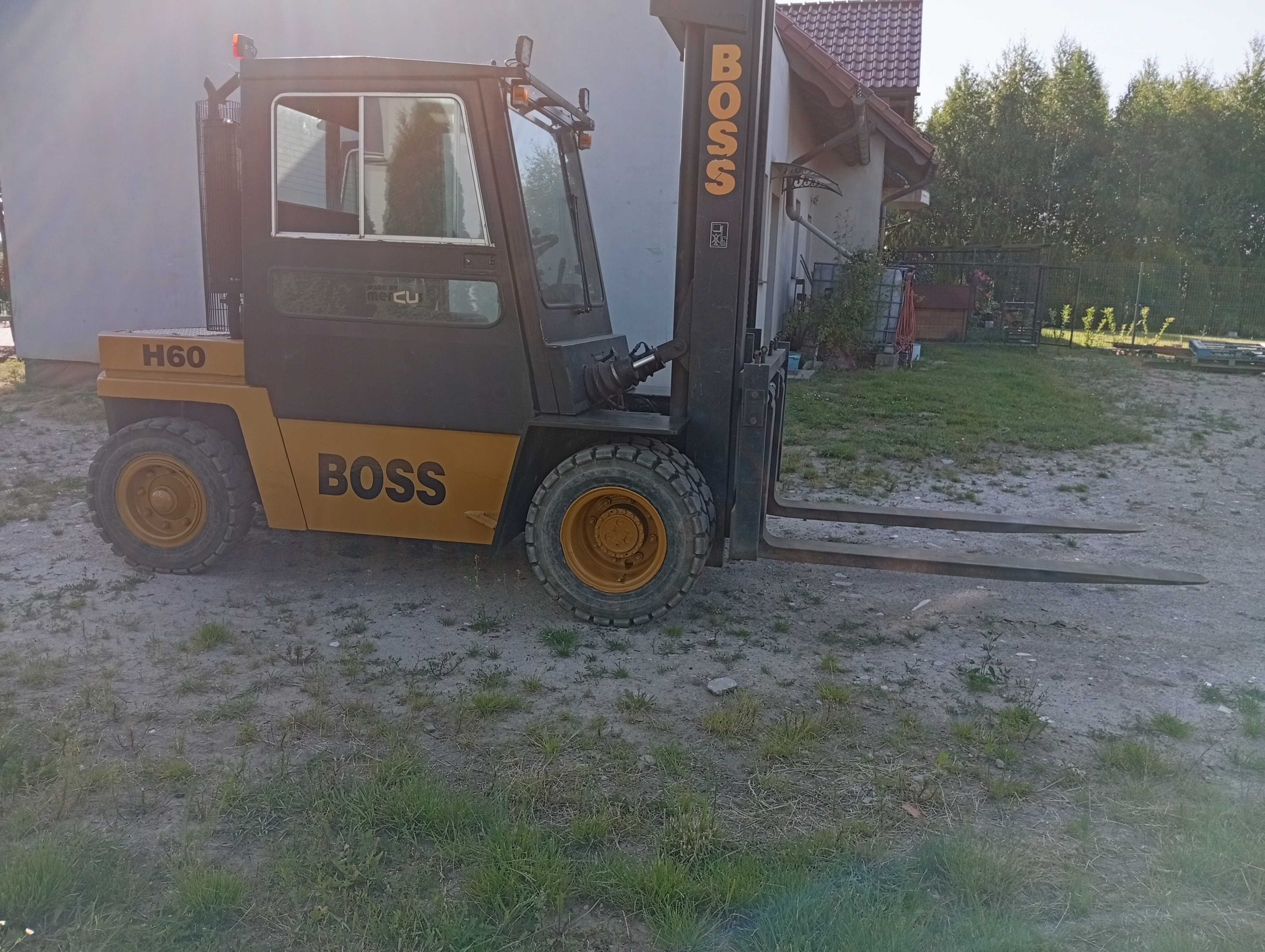Wózek widłowy Boss