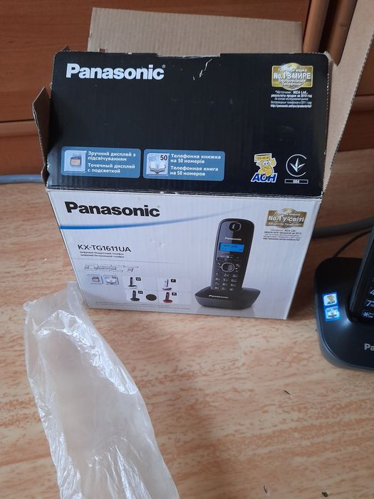 Стационарный телефон  Panasonik KX-TG1611UA