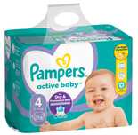 Pieluchy PAMPERS Active Baby roz 4 (9-14kg) 76 szt