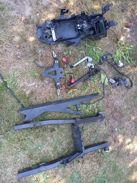 Yamaha xj6 silnik nadkole zbiornik paliwa set wahacz wtrysk