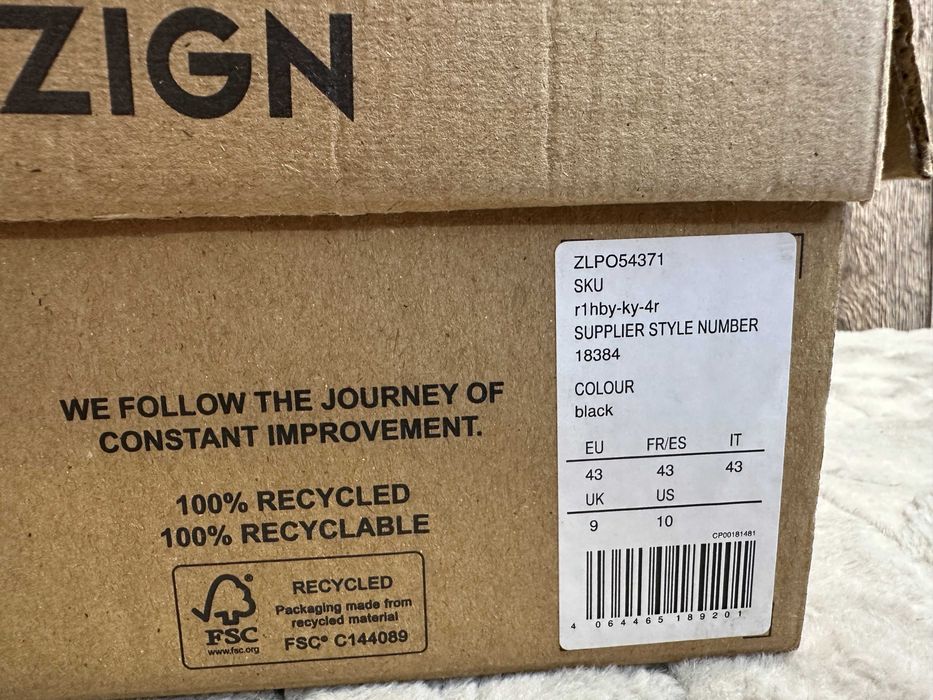 buty półbuty męskie skórzane mokasyny zign 43