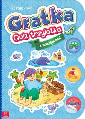 Gratka - Quiz trzylatka. Zeszyt drugi - praca zbiorowa