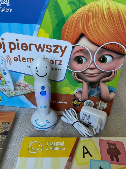 Zestaw Czytaj z Albikiem + pióro