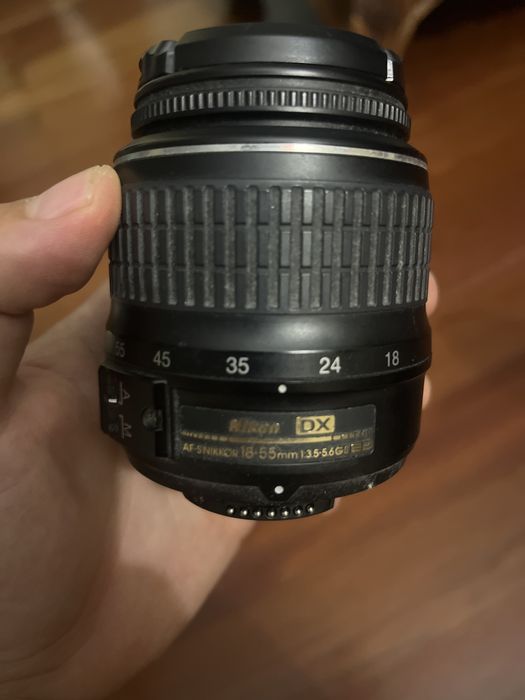 Nikon d60 + lente mas sem carregador