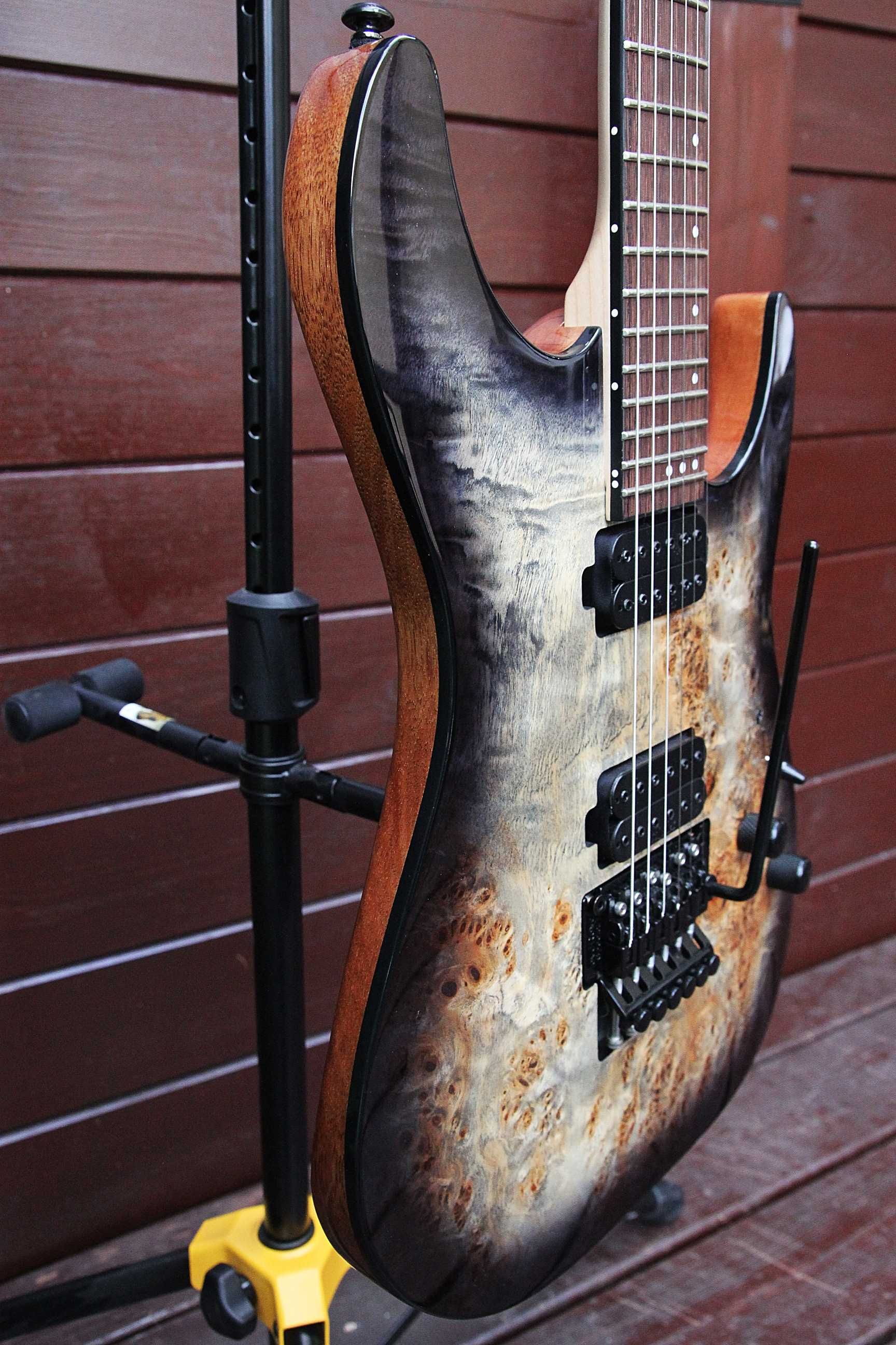 Schecter C-6 Pro Charcoal Burst - Floyd Rose