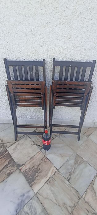 2 cadeiras de madeira, preço das 2