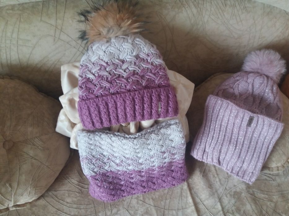 Шапки зимние. Наборы. Новые