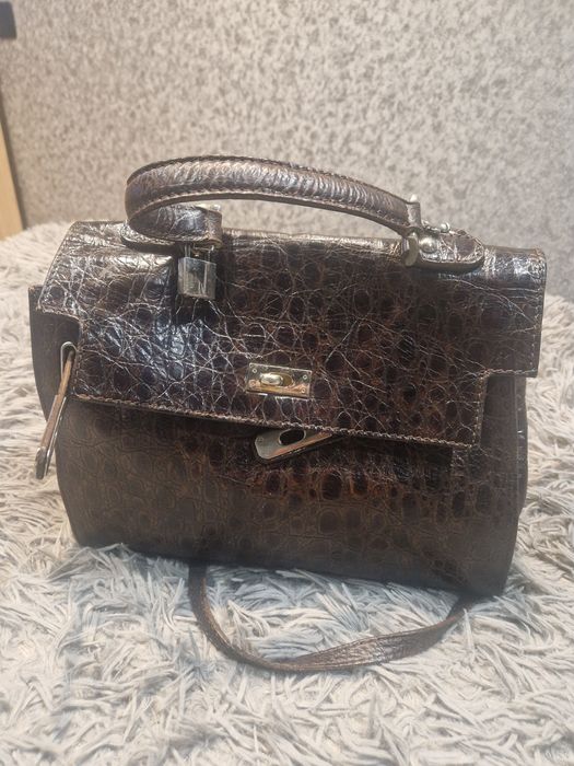 Шкіряна сумка, кожа