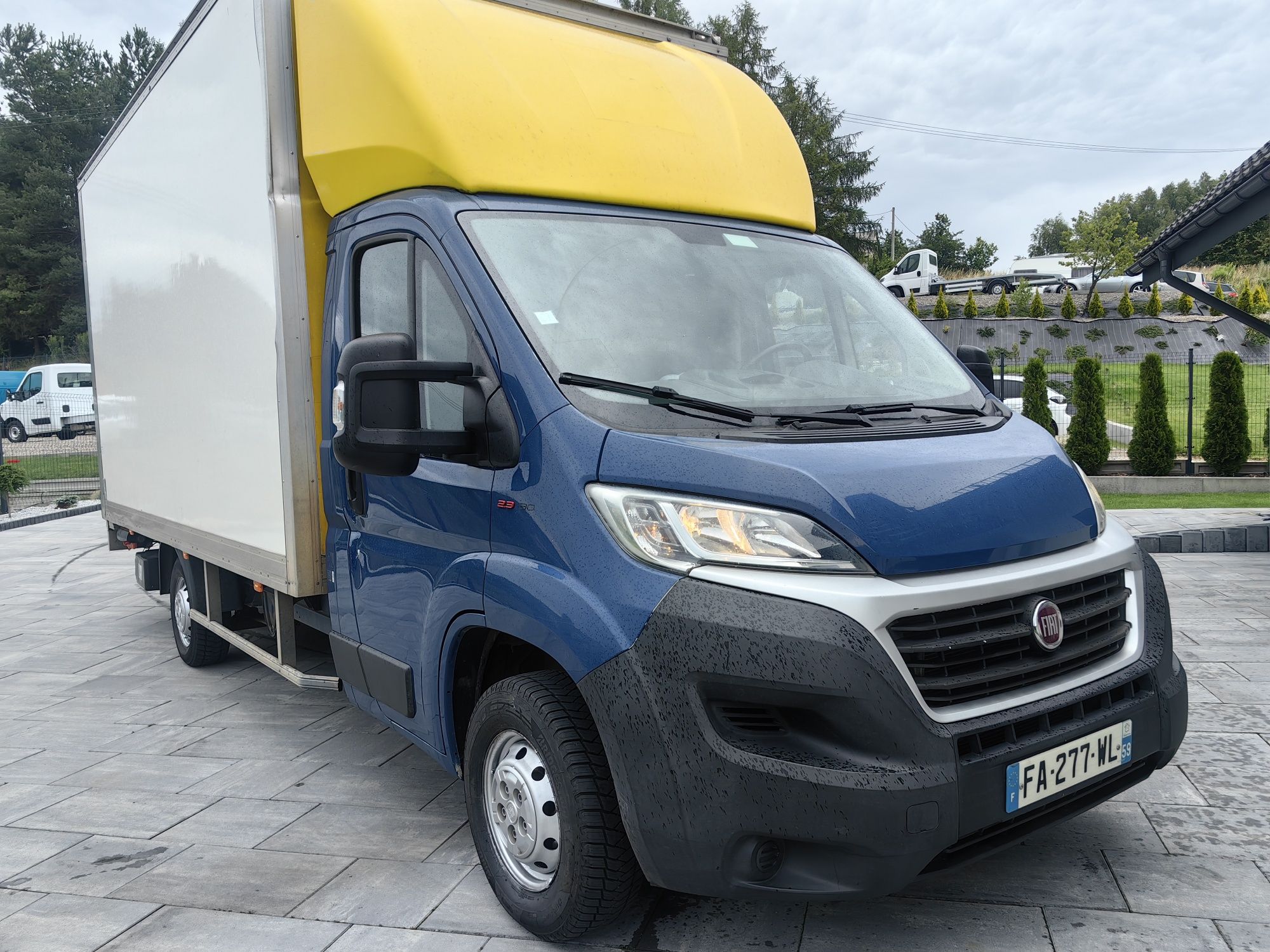 Fiat Ducato L4 2018r 2.3  130 koni bez ad Blue Kontener z windą ram
