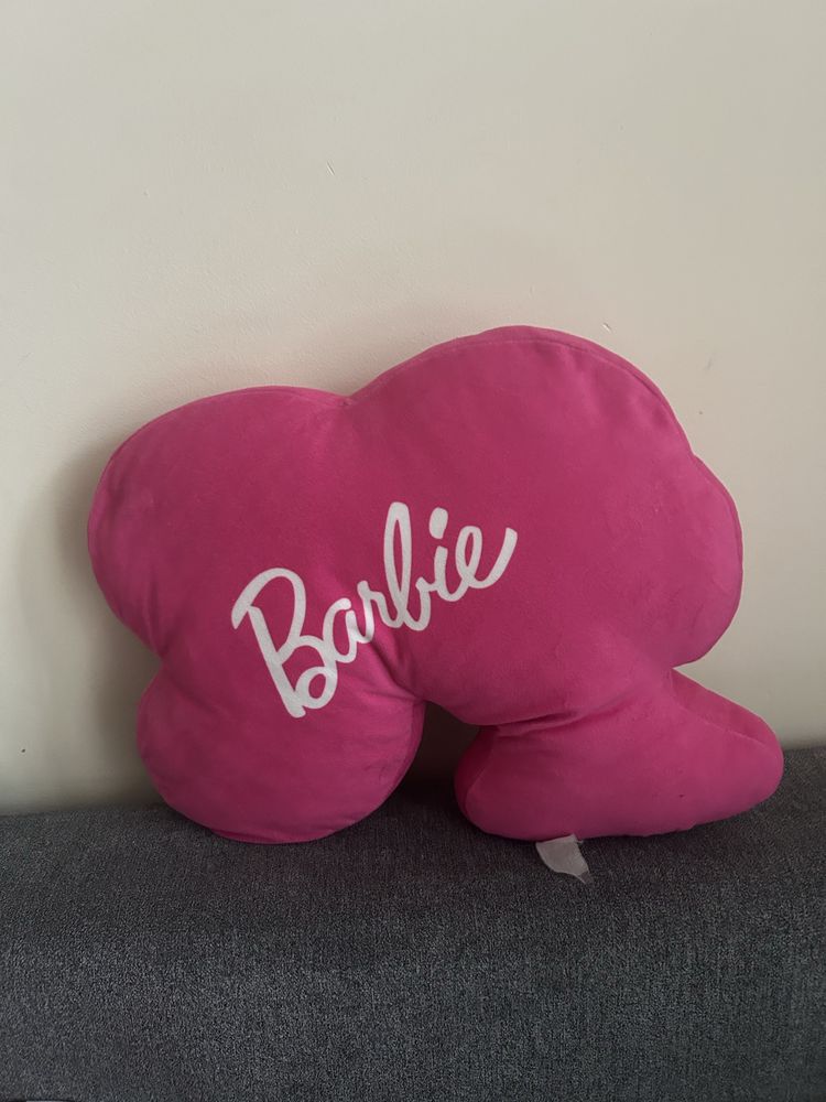 różowa unikatowa poduszka lalka barbie mattel