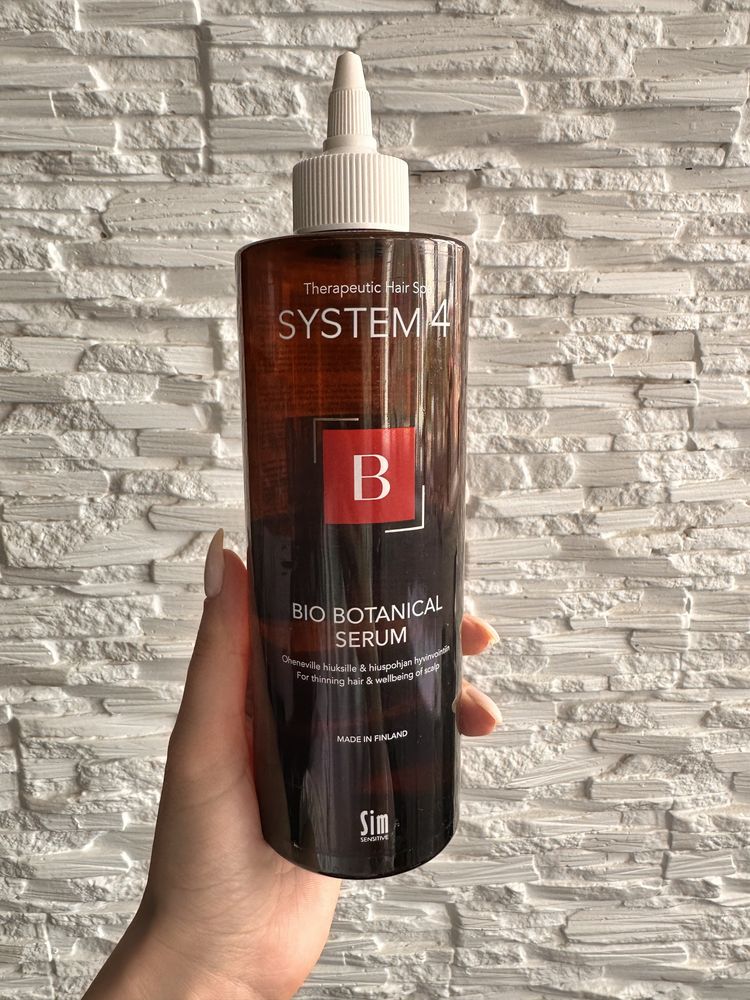 Сироватка від випадіння волосся system 4 bio botanical serum