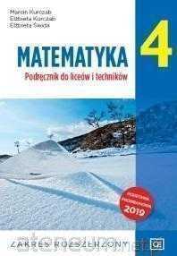 NOWA) Matematyka 4 Podręcznik Zakres Rozszerzony Pazdro
