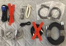 Кабелі mini-hdmi, vga, rj11, svideo, rs-232, аудио, гітарний, інші