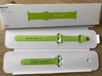 Oryginalny pasek do AppleWatch 38/40mm  Green limonkowy