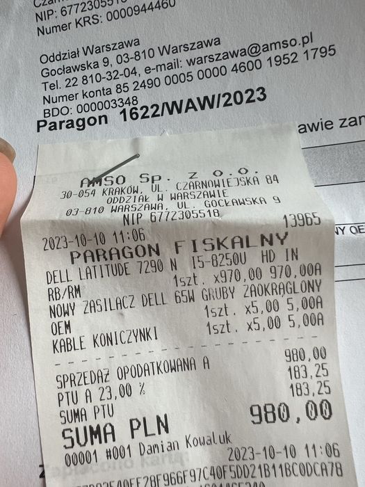 Laptop Dell Latitude 7290N I5-8250U