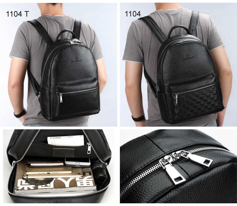 Рюкзак з натуральної шкіри/ Кожаный рюкзак городской