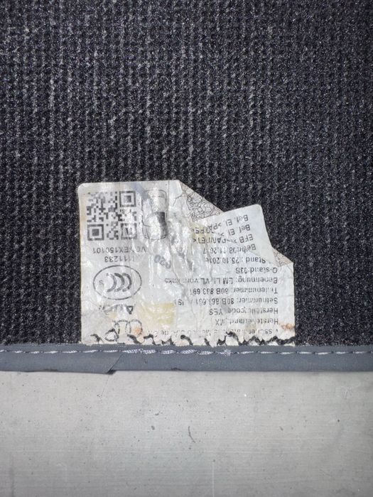 Войлок Килимки/коврики до авто, audi q5, 80A, 2018 сірі.