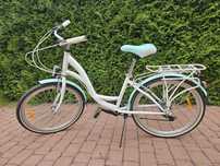 Rower młodzieżowy Storm Princess 14" biały-morski