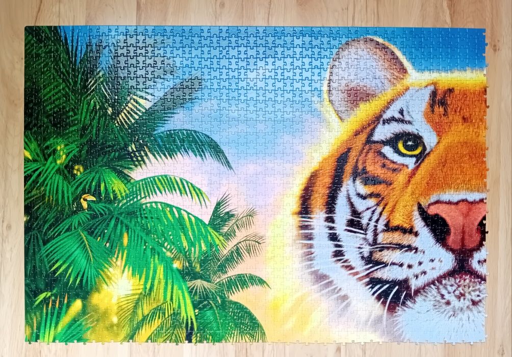 Puzzle Step 6000 tygrysy