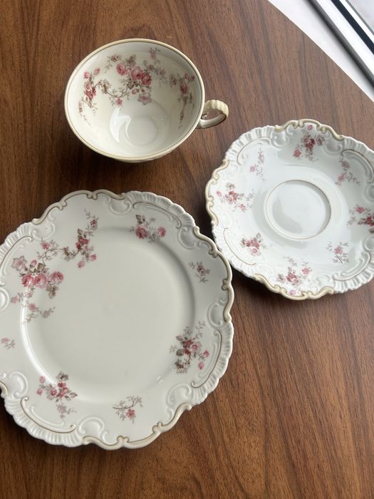 Sorau  Carstens-Żary trio porcelana