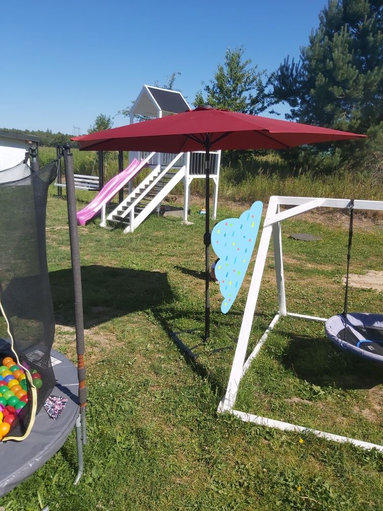 Parasol nowy 3m czerwony