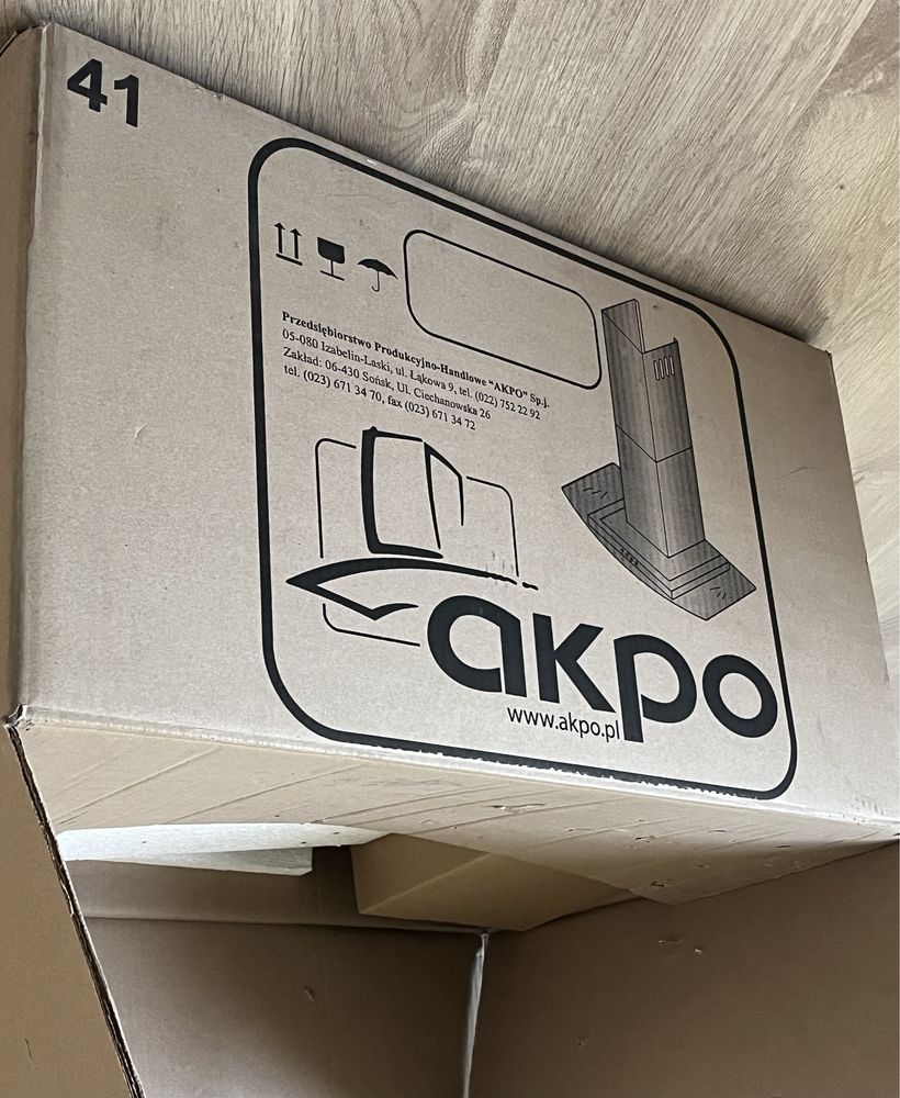 Okap Akpo WK-4 Nero eco