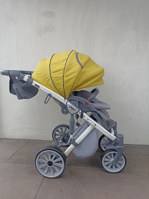 Wózek 3w1,4w1 anex sport z fotelikiem cybex