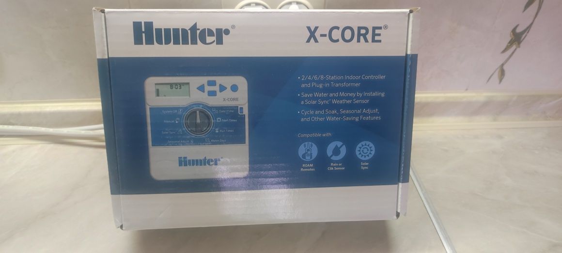 Контполер поливу Хантер Hunter x-core 4-8 зон новий