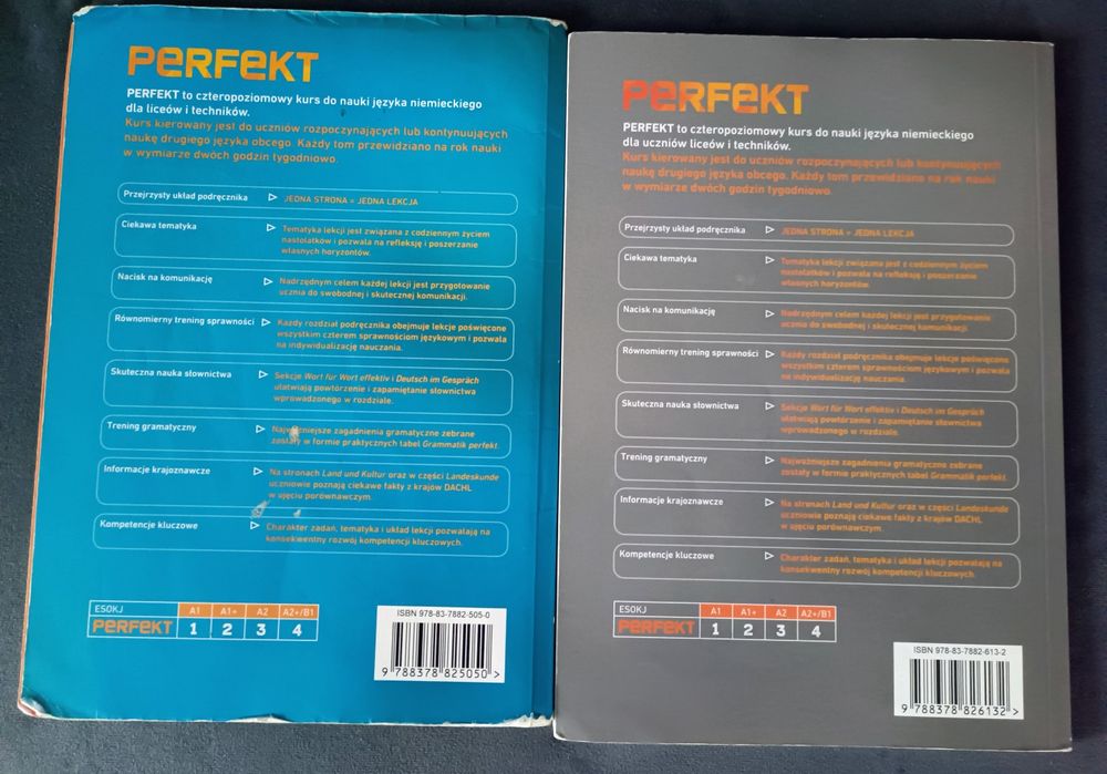 Perfekt 1 - ksiażka & ćw. do nauki niemieckiego dla Technikum i LO