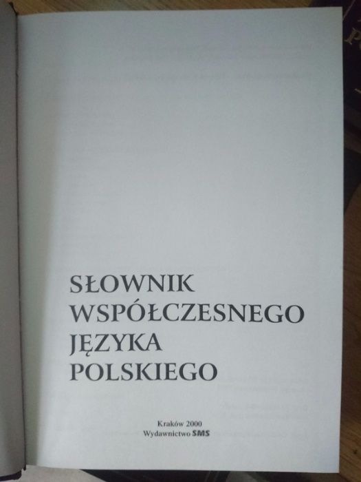 Słownik współczesny języka polskiego