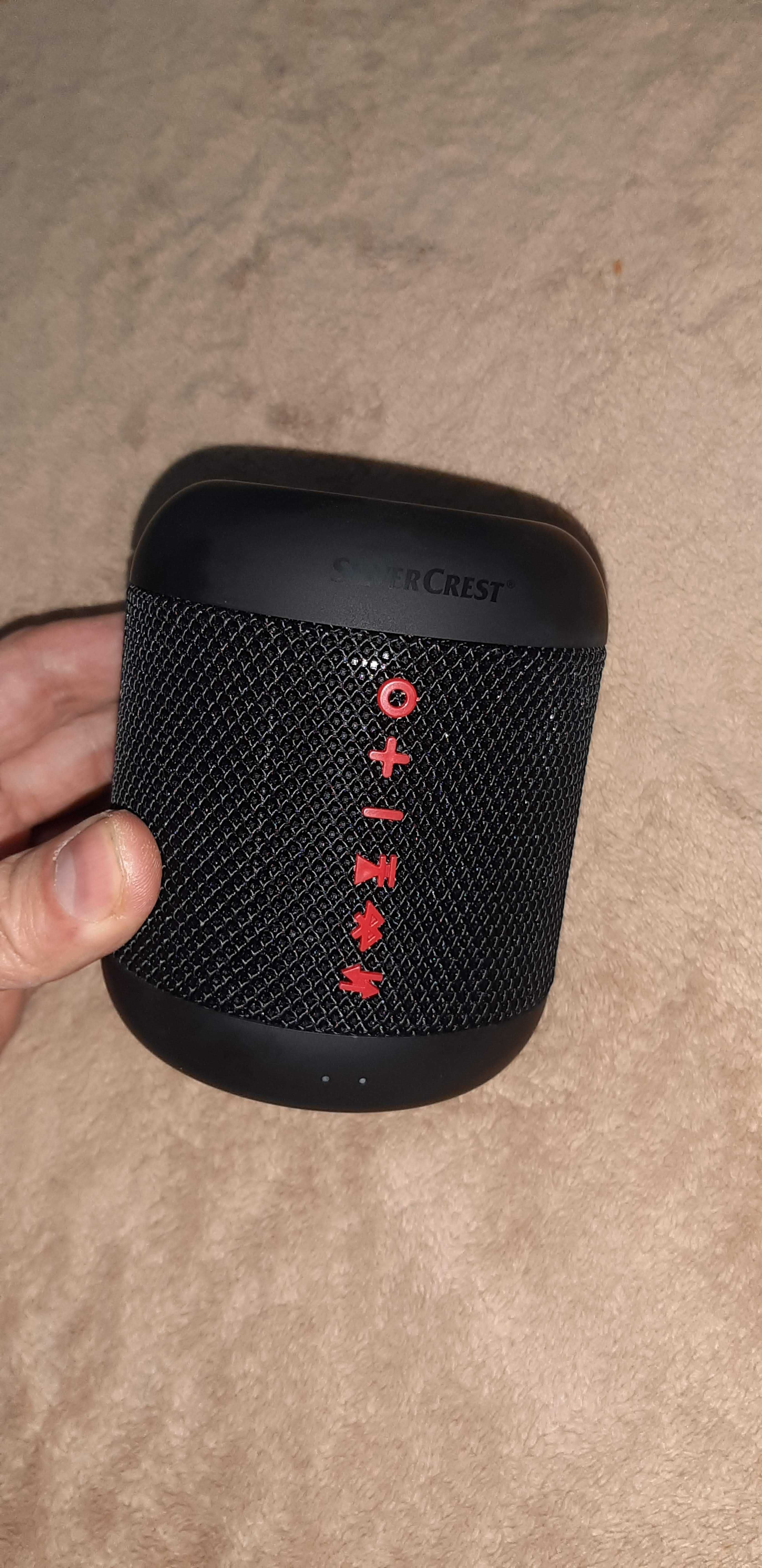 Портативна колонка Bluetooth Silver Crest 5W 20ч IPX7 Чорний