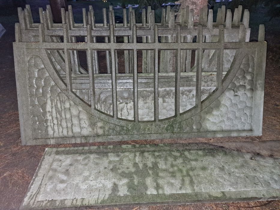 Ogrodzenie betonowe płot płyty 213x50/75
