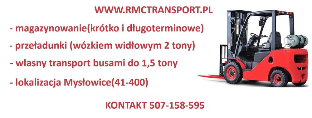 Magazyn + transport + przeładunki/ Hala / Obsługa
