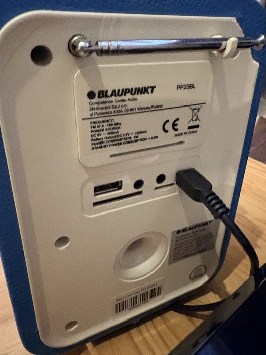 Przenośny radioodbiornik Blaupunkt PP20BL