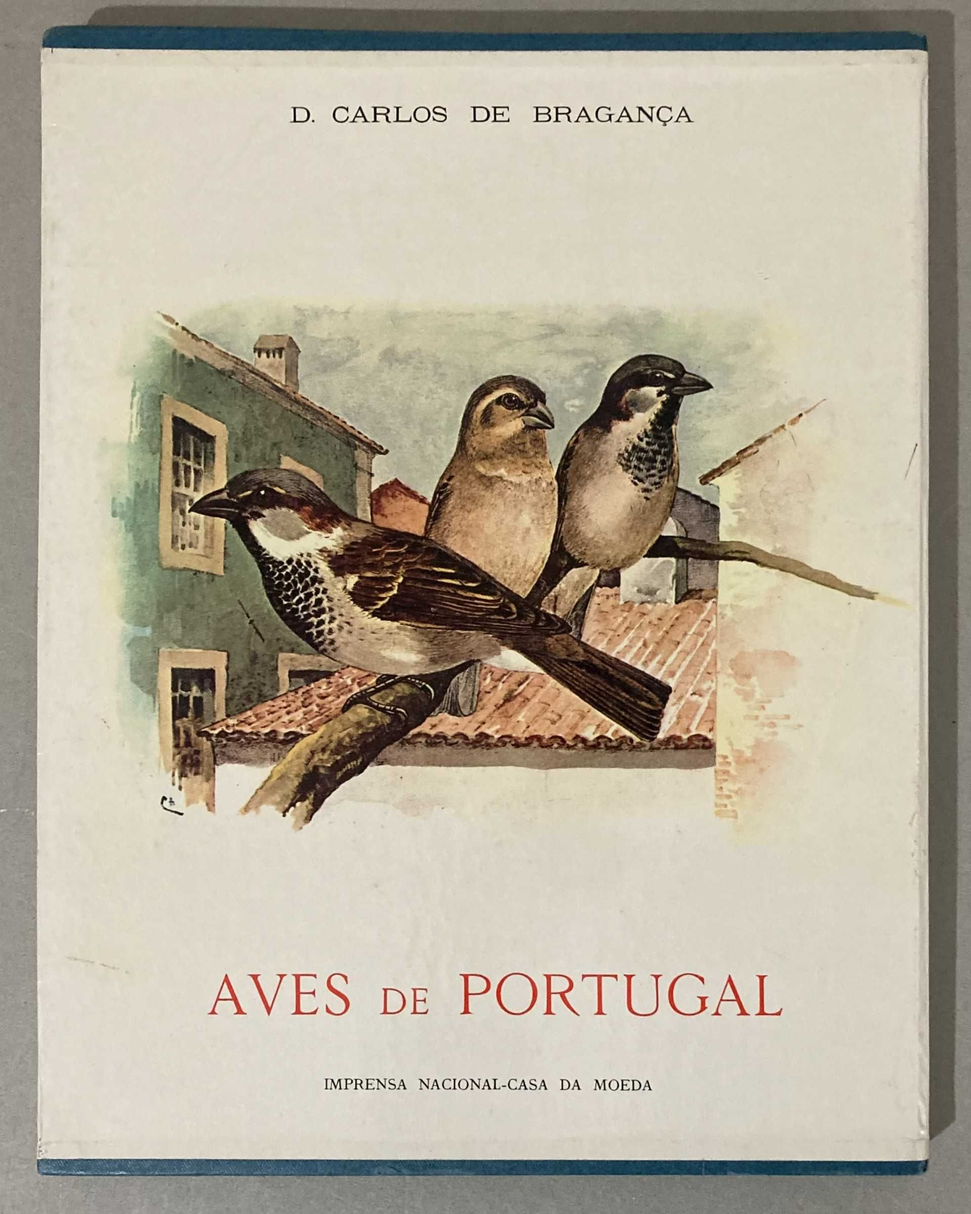 Livro "Aves de Portugal" (catálogo ilustrado)