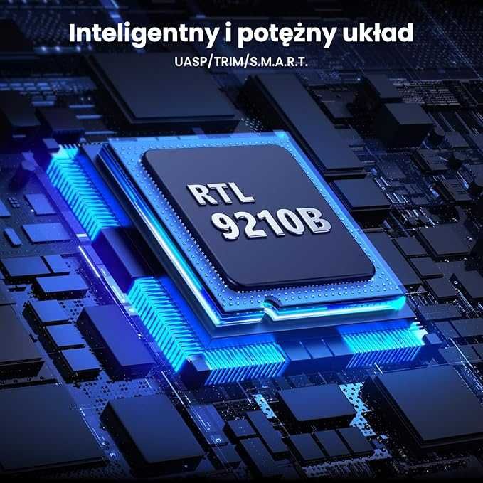 UGREEN Obudowa dysku USB 3.1 Gen 2 M.2 Zgodna z M.2 NVMe i M.2 NGFF