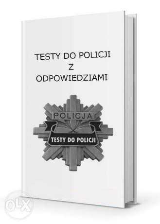 Testy do Policji - Legalne testy do policji od firmy