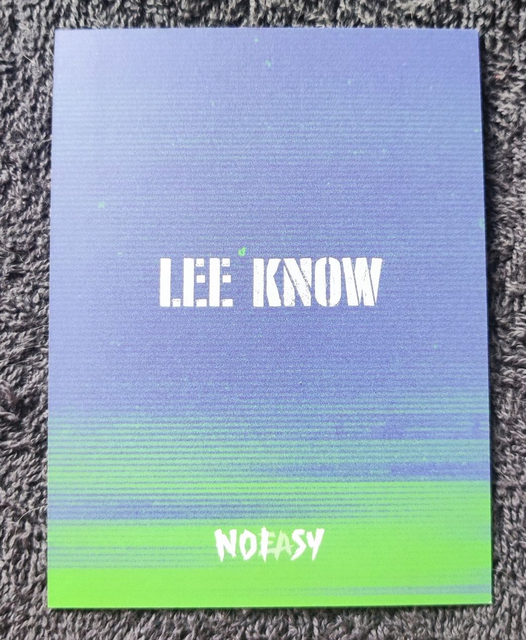 Stray Kids No Easy Lee Know PC Skz