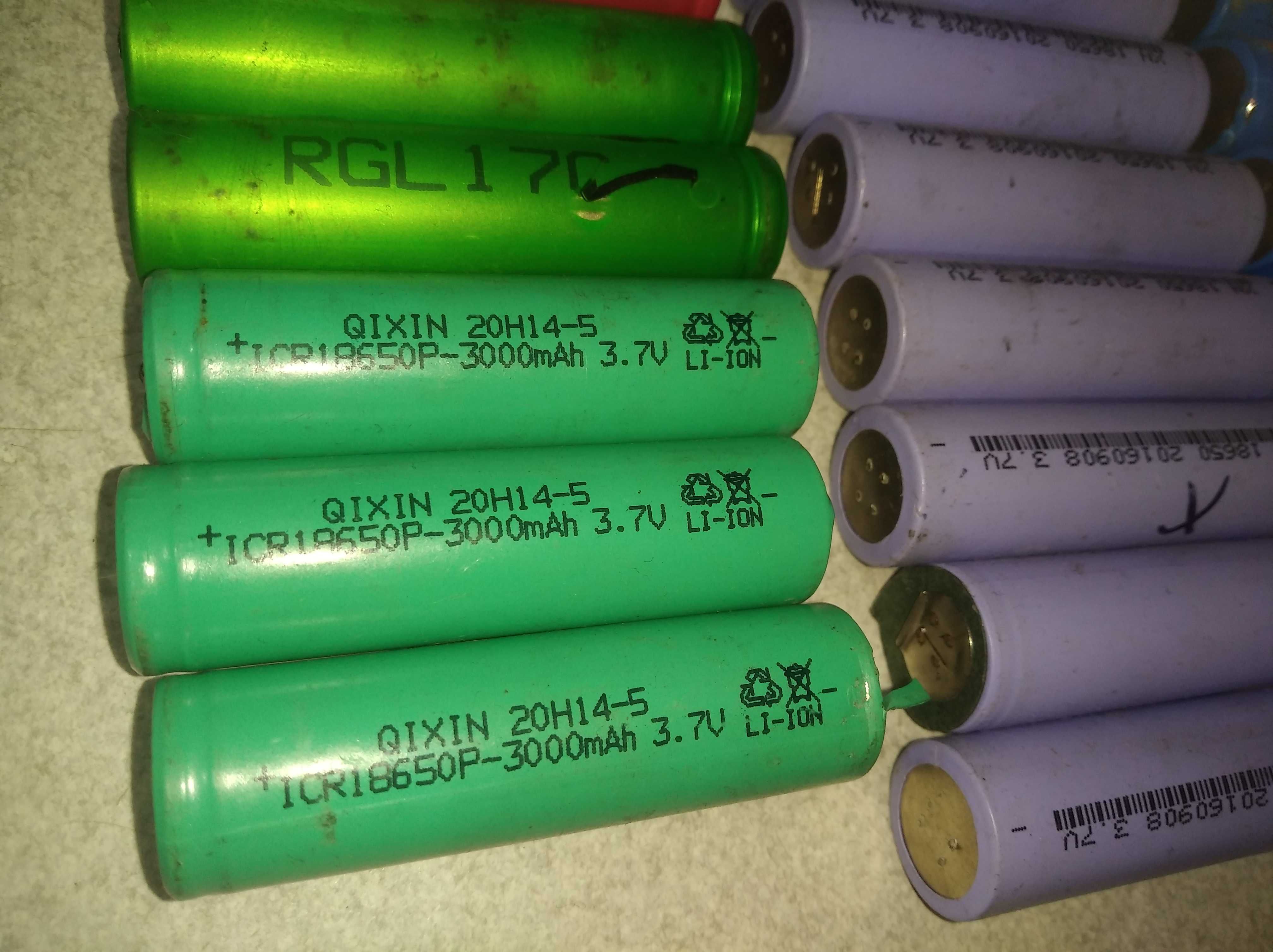 Аккумулятор Li-Ion високотоковий Li-Ion  2750mAh  18650  Б\У в о\сост